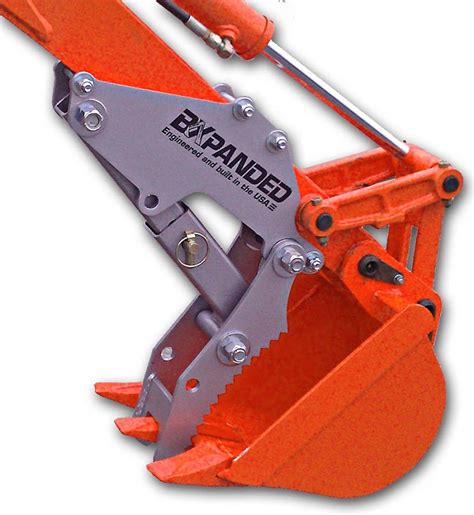 bxpanded mini excavator thumb|bx22 back hoe thumb.